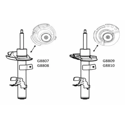 Amortizor MONROE G8809
