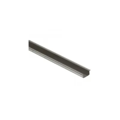 Rail to be cut - symmetrical - depth 15 mm - tinaltime 1.5 mm - L. 2 m