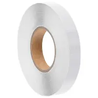 vidaXL Banda reflectorizantă, alb, 2,5 cmx50 m PVC