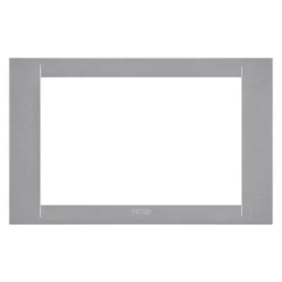 Placa ornament CProiector HORUS GEO - Standard englez - PAINTED TECHNOPOLYMER - 2 modulS - TITANIUM - CProiector HORUS