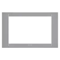 Placa ornament CProiector HORUS GEO - Standard englez - PAINTED TECHNOPOLYMER - 2 modulS - TITANIUM - CProiector HORUS