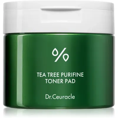 Dr.Ceuracle Tea Tree Purifine Toner Pad dischete de tonifiere pentru ten gras si problematic 60 buc
