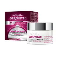 Crema anti-age intens restructuranta 45+ H3 Evolution, Gerovital, Farmec | 50 ml