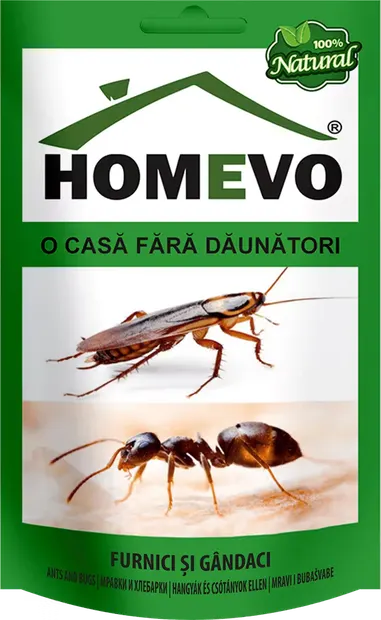 Homevo Pesticid Furnici si Gandaci, 50 g