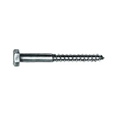 Holşurub cu cap haxagonal 8x80mm, DIN571, zincat (100buc)