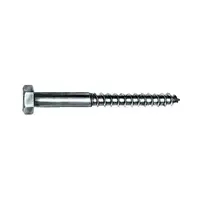 Holşurub cu cap haxagonal 8x80mm, DIN571, zincat (100buc)