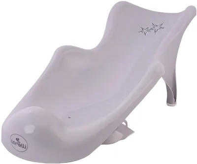 Saltea de baie din plastic Lorelli - Little Stars, Grey
