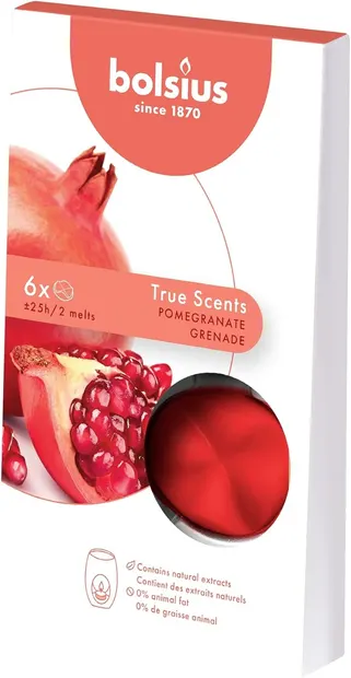 Ceară parfumată Bolsius True Scents 6 buc.