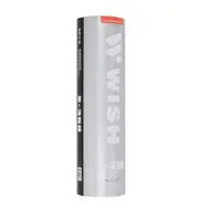 Volane de badminton Wish S-350 din nailon, 6 buc.