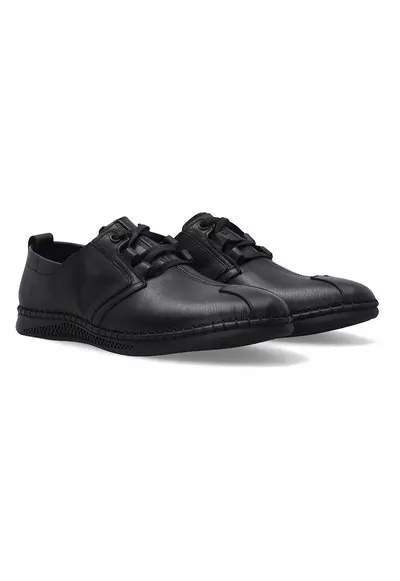 Pantofi casual din piele naturala - cu talpa flexibila