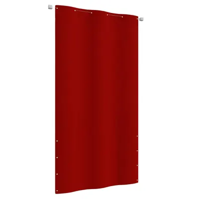 vidaXL Paravan de balcon, roșu, 120 x 240 cm, țesătură oxford