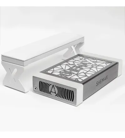 Aspirator praf manichiură SHEMAX Style PRO White 54W – Putere profesională, absorbție maximă, aer curat