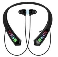 Casti wireless Andowl Q EM20 Bluetooth cu 7 culori LED