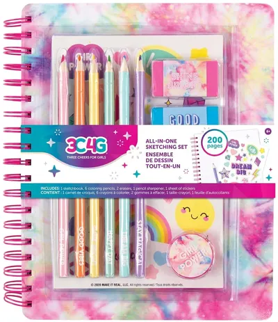 Set de desen 3C4G - Totul într-unul, pastel