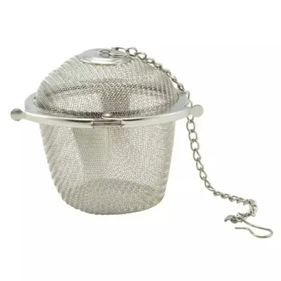 Infuzor din Otel pentru Ceai si Condimente, 11 cm, Perfect Home
