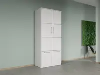 Dulap dormitor Alb 2U- Acapulco