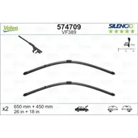 Lamela stergator VALEO 574709