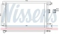 Radiator clima AC CHEVROLET EPICA 2.0D dupa 2007