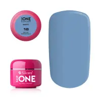 Gel uv Color Base One Silcare Matt Blue Cocktail 16
