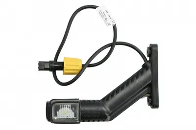 Lumina delimitare stanga; SUPERPOINT IV, portocaliu rosu alb, LED lungime cablu 500mm, pe bratul lung, 12 24V (conector: ASS2, SUPERPOINT IV)