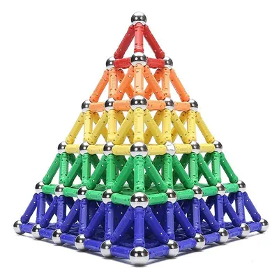 Joc creativ 108 piese, Magnastix Magnetic Sticks