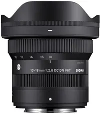 Obiectiv Sigma - 10-18mm, f/2.8, DC DN, Contemporary, Fuji X-mount
