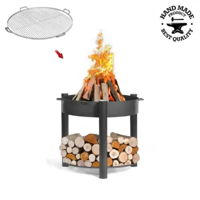 Pachet Vatra MONTANA HIGH 80 cm cu grilaj inox