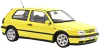Model colecționar NOREV Modern: Automobile - Volkswagen Golf GTI Color Concept (Yellow) (1994)