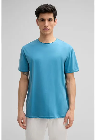 Tricou oversize cu guler rotund 30045776