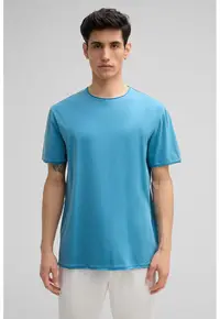Tricou oversize cu guler rotund 30045776