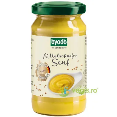 Mustar Usor Picant Ecologic/Bio 200ml