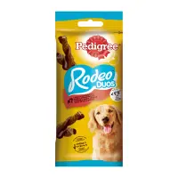 PEDIGREE Rodeo Duos, recompense câini, batoane, Vită și Brânză, 7buc
