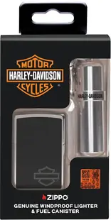 Set brichetă Zippo Harley-Davidson - Cu tub pentru combustibil