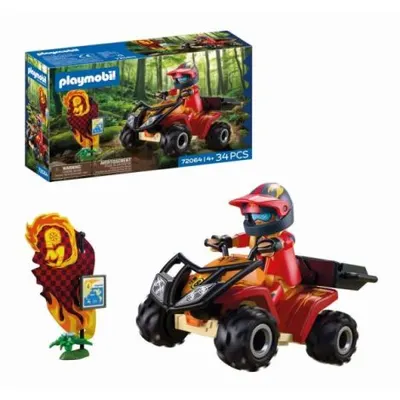 Playmobil - Quad off road pentru aventura si explorare