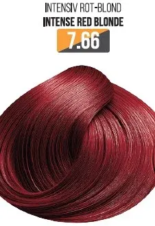 Vopsea Profesionala Fara Amoniac EVOQUE USA, Nuanta 7.66 INTENSE RED BLONDE - Cu Ulei de Argan si 12 Aminoacizi, 100 ml - Evoque
