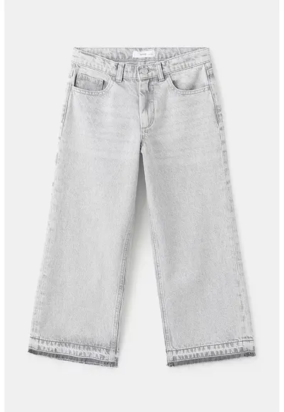 Blugi regular-fit cu buzunare - Gri deschis