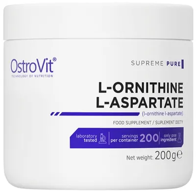 L-Ornithine L-Aspartate, fără gust, 200 g, OstroVit