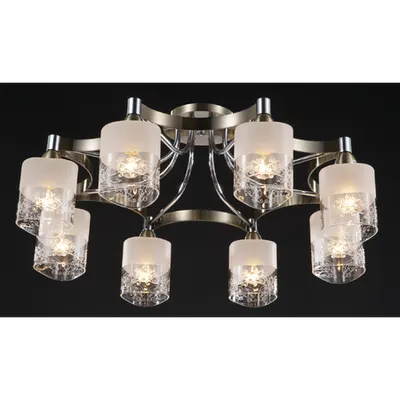 Candelabru Eurosize Tasmania,8 x E14, 230V, D.680cm,H.220 cm,Crom