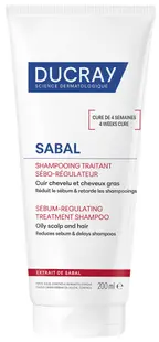 Ducray Sabal Șampon tratament seboreducator, 200 ml
