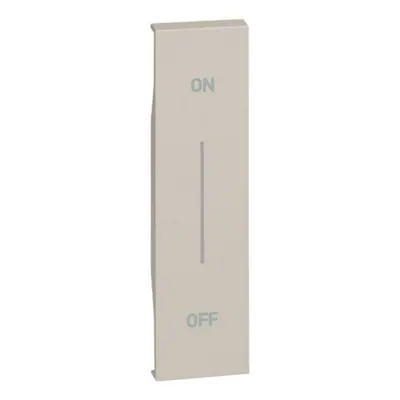capac cu serigrafie on/off LIVING NOW nisip