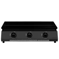 Cozze G-700 Plancha gaz, 3 arzatoare