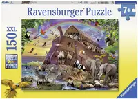 Puzzle Ravensburger din 150 XXL de piese - Urcarea in arca lui Noe