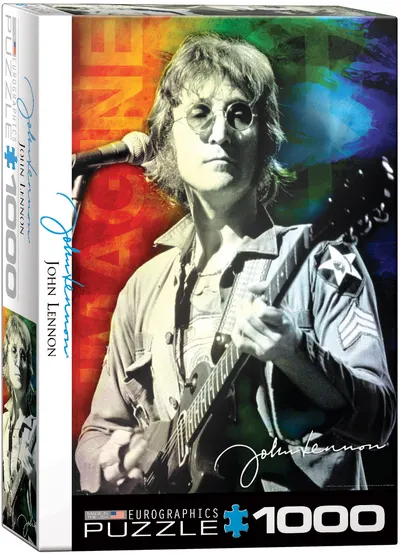 Puzzle Eurographics din 1000 de piese - John Lennon in New York