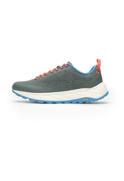 Pantofi de drumetie Vibram® Megagrip pentru barbati Nanga - Albastru/Gri inchis