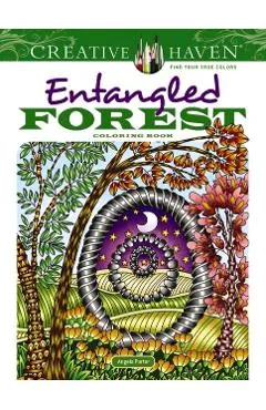 Creative Haven Entangled Forest Coloring Book