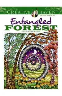 Creative Haven Entangled Forest Coloring Book