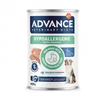 Conserva dietetica pentru caini Advance Hypoallergenic cu pastrav 400 gr