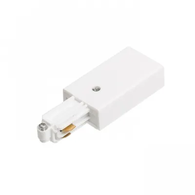 Sistem iluminat pe sina feed-in, polarity right alb 230V