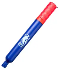 Pompa pentru minge Wilson - NBA Dual Action Pump, albastru/roșu