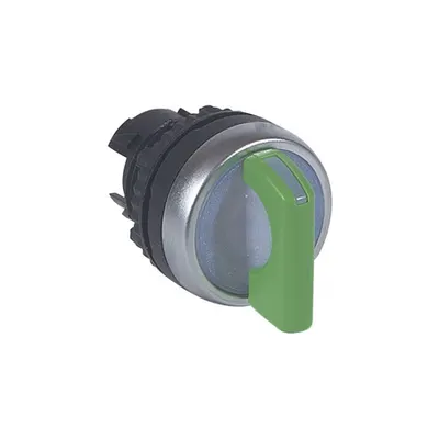Osmoz illum standard handle select switch -3 position spring return right to 0 -verde